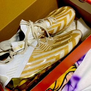 Football cleats wanting to get rid of since they don’t fit *text an offer :)